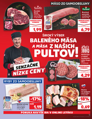 Kaufland 3.7. - 9.7. - Kaufland Poprad - Jiřího Wolkera