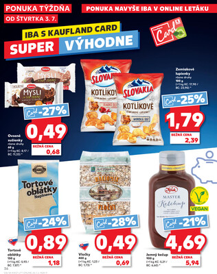 Kaufland 3.7. - 9.7. - Kaufland Poprad - Jiřího Wolkera