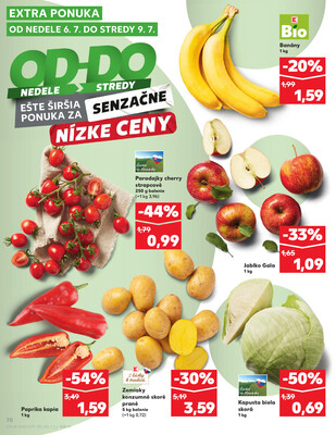 Kaufland 3.7. - 9.7. - Kaufland Poprad - Jiřího Wolkera