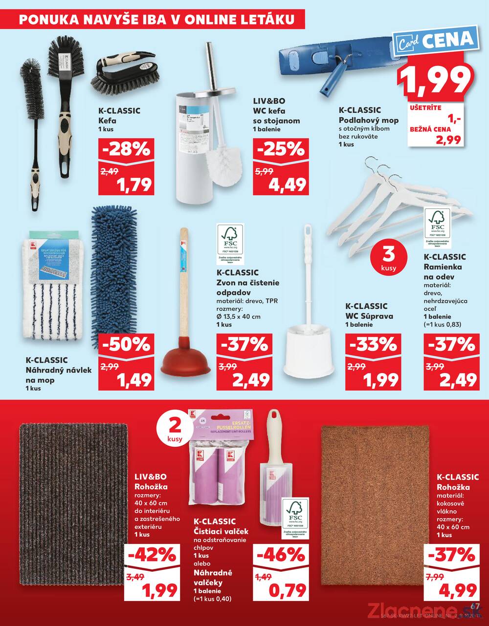 Leták Kaufland - Kaufland 3.7. - 9.7. - Kaufland Dunajská Streda - strana 67