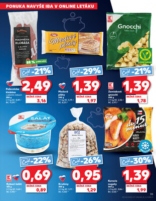 Leták Kaufland
		  platný do 9.7.2025 - strana 35
