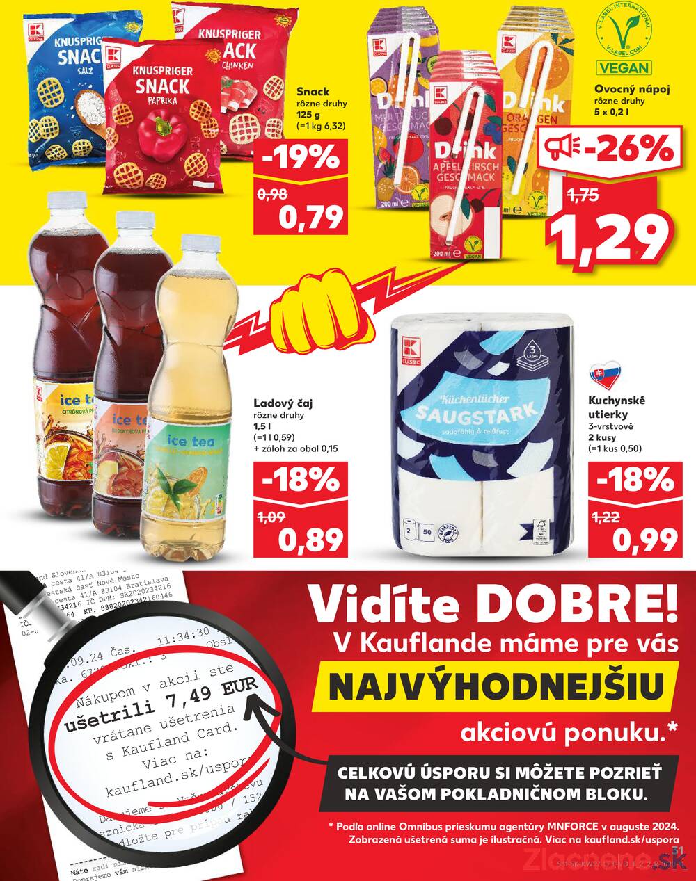 Leták Kaufland - Kaufland 3.7. - 9.7. - Kaufland Zlaté Moravce - strana 31