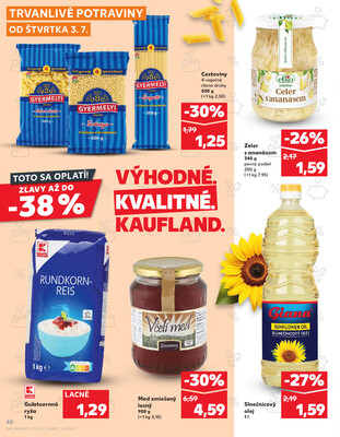 Kaufland 3.7. - 9.7. - Kaufland Zlaté Moravce