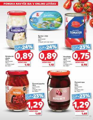 Kaufland 3.7. - 9.7. - Kaufland Zlaté Moravce