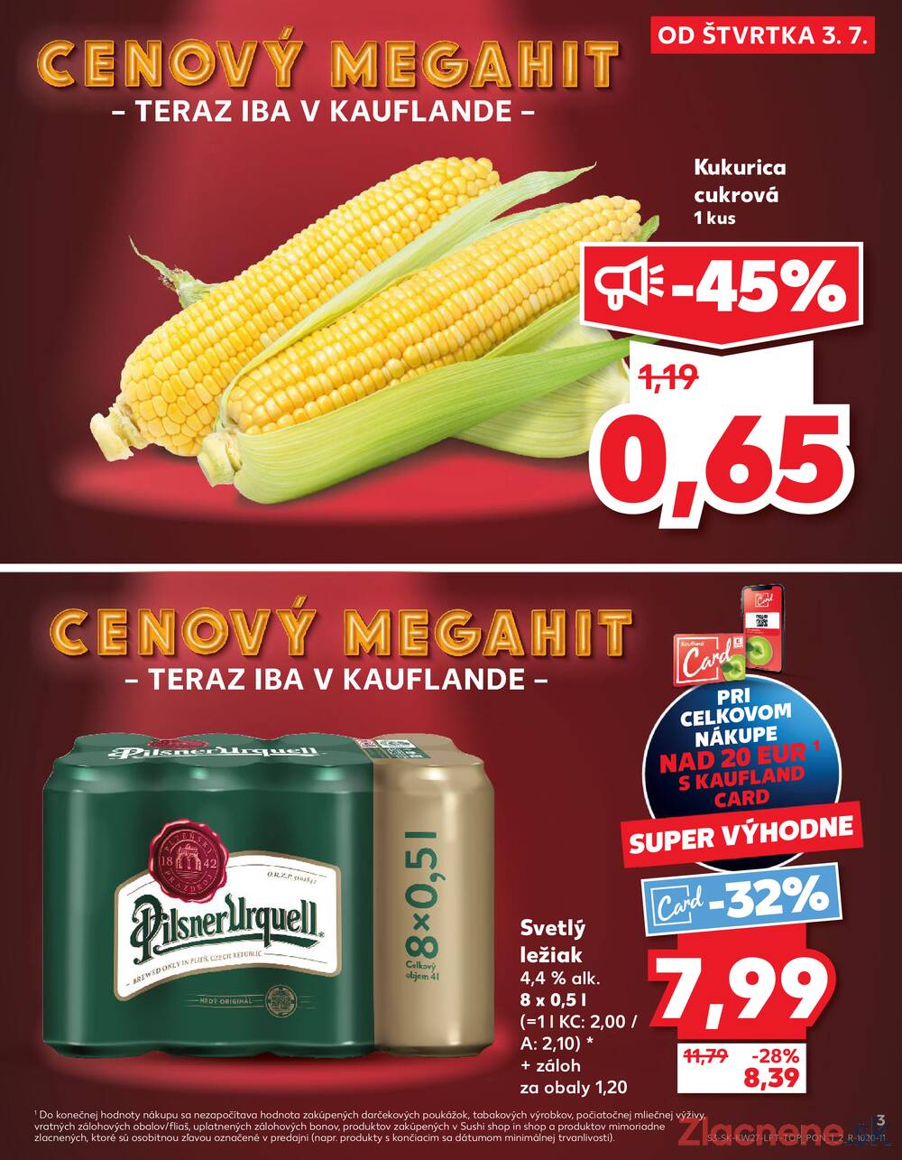 Leták Kaufland - Kaufland 3.7. - 9.7. - Kaufland Trnava - Nová ul. - strana 3