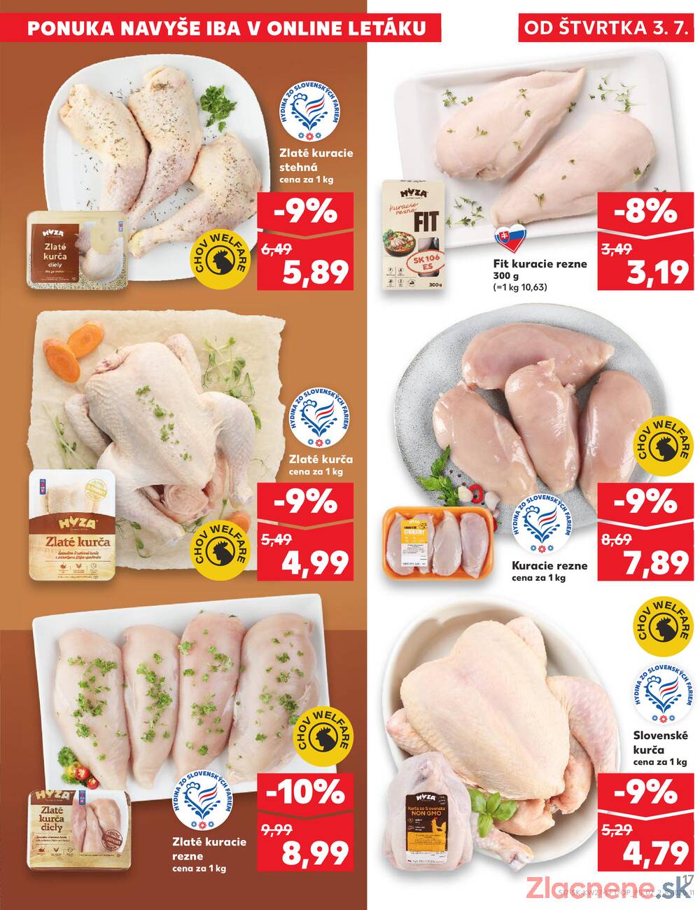 Leták Kaufland - Kaufland 3.7. - 9.7. - Kaufland Topoľčany-Krušovce - strana 17