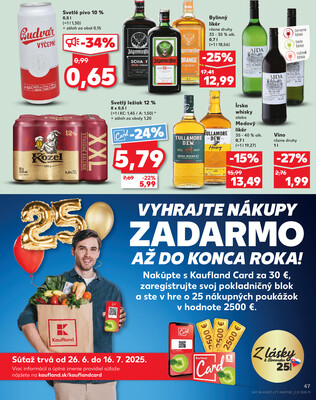 Kaufland 3.7. - 9.7. - Kaufland Prešov - Ľubotice