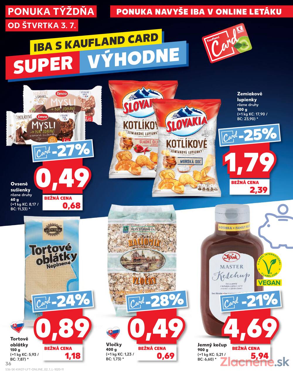 Leták Kaufland - Kaufland 3.7. - 9.7. - Kaufland Žilina - strana 36