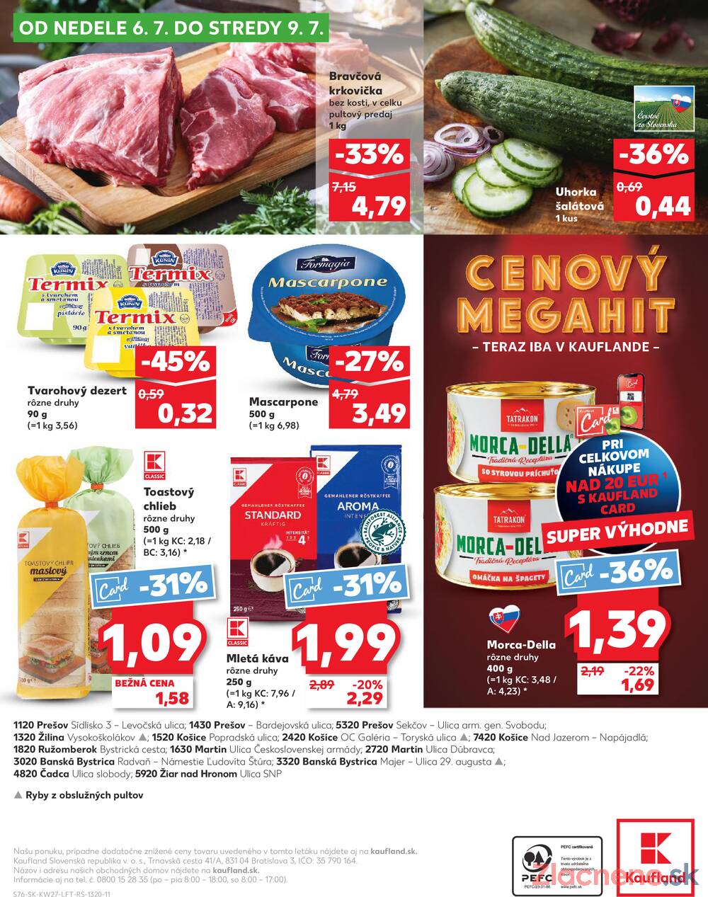 Leták Kaufland - Kaufland 3.7. - 9.7. - Kaufland Žilina - strana 76