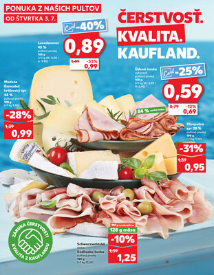 Kaufland 3.7. - 9.7. - Kaufland Levice