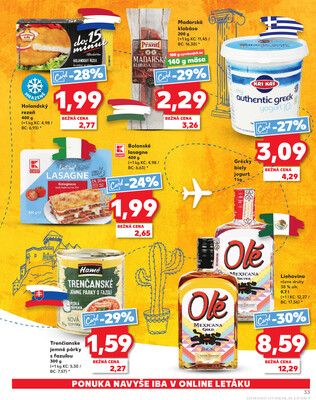 Kaufland 3.7. - 9.7. - Kaufland Nové Zámky