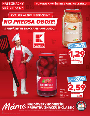 Kaufland 3.7. - 9.7. - Kaufland Nové Zámky