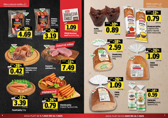 Leták Fresh
		  platný do 16.7.2025 - strana 4
