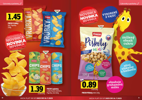 Leták Fresh
		  platný do 16.7.2025 - strana 16