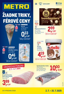 METRO : 5 letákov