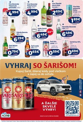 Leták MILK - AGRO
		  platný do 15.7.2025 - strana 14