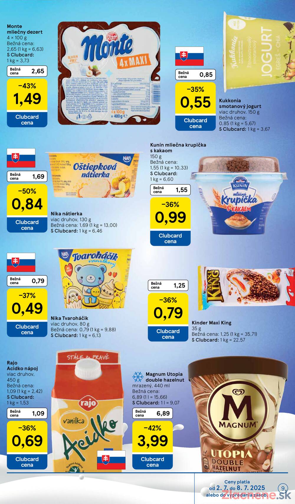 Leták Tesco - Tesco malé hypermarkety od 2.7. do 8.7.2025 - strana 9