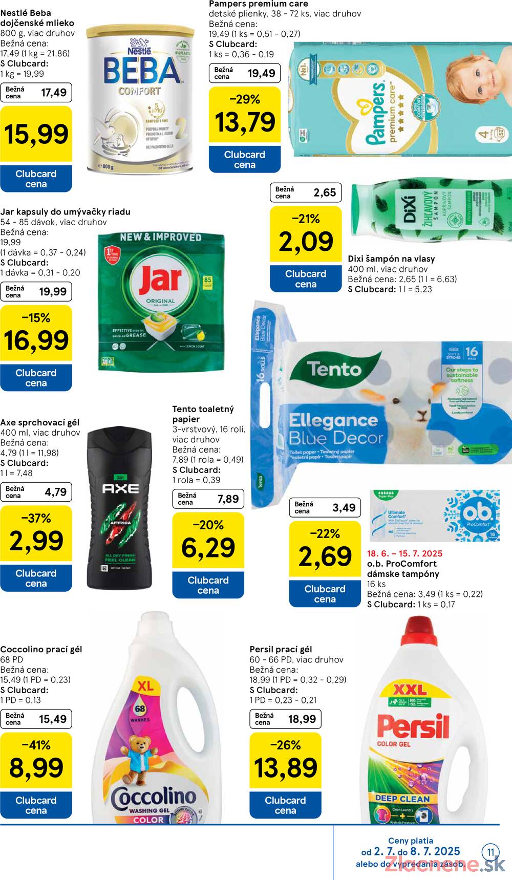 Leták Tesco - Tesco malé hypermarkety od 2.7. do 8.7.2025 - strana 11