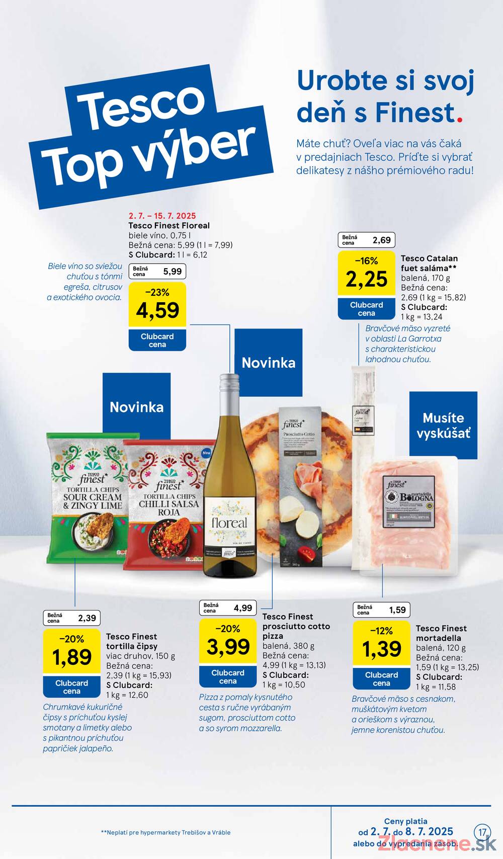Leták Tesco - Tesco malé hypermarkety od 2.7. do 8.7.2025 - strana 17