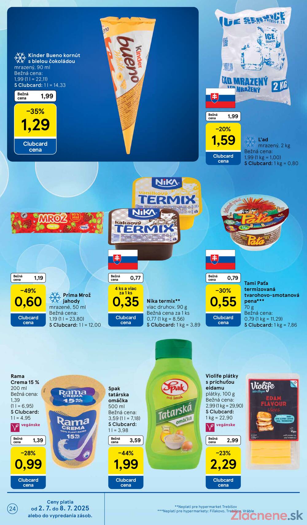 Leták Tesco - Tesco malé hypermarkety od 2.7. do 8.7.2025 - strana 24