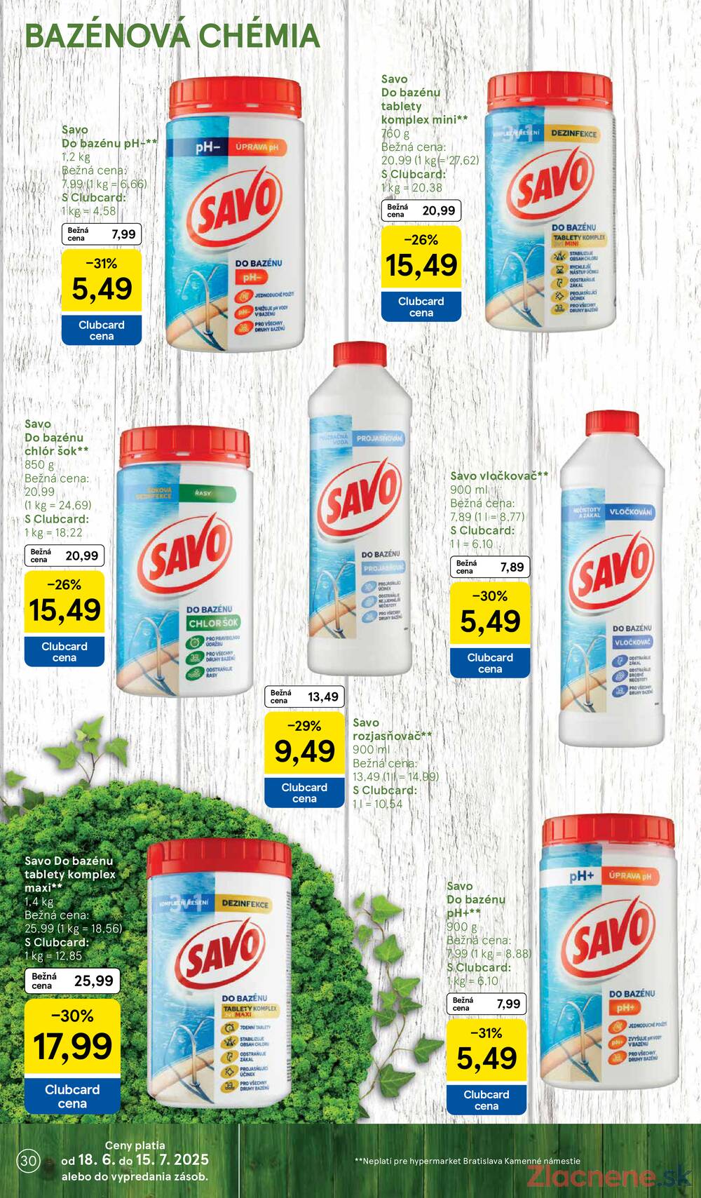 Leták Tesco - Tesco malé hypermarkety od 2.7. do 8.7.2025 - strana 30