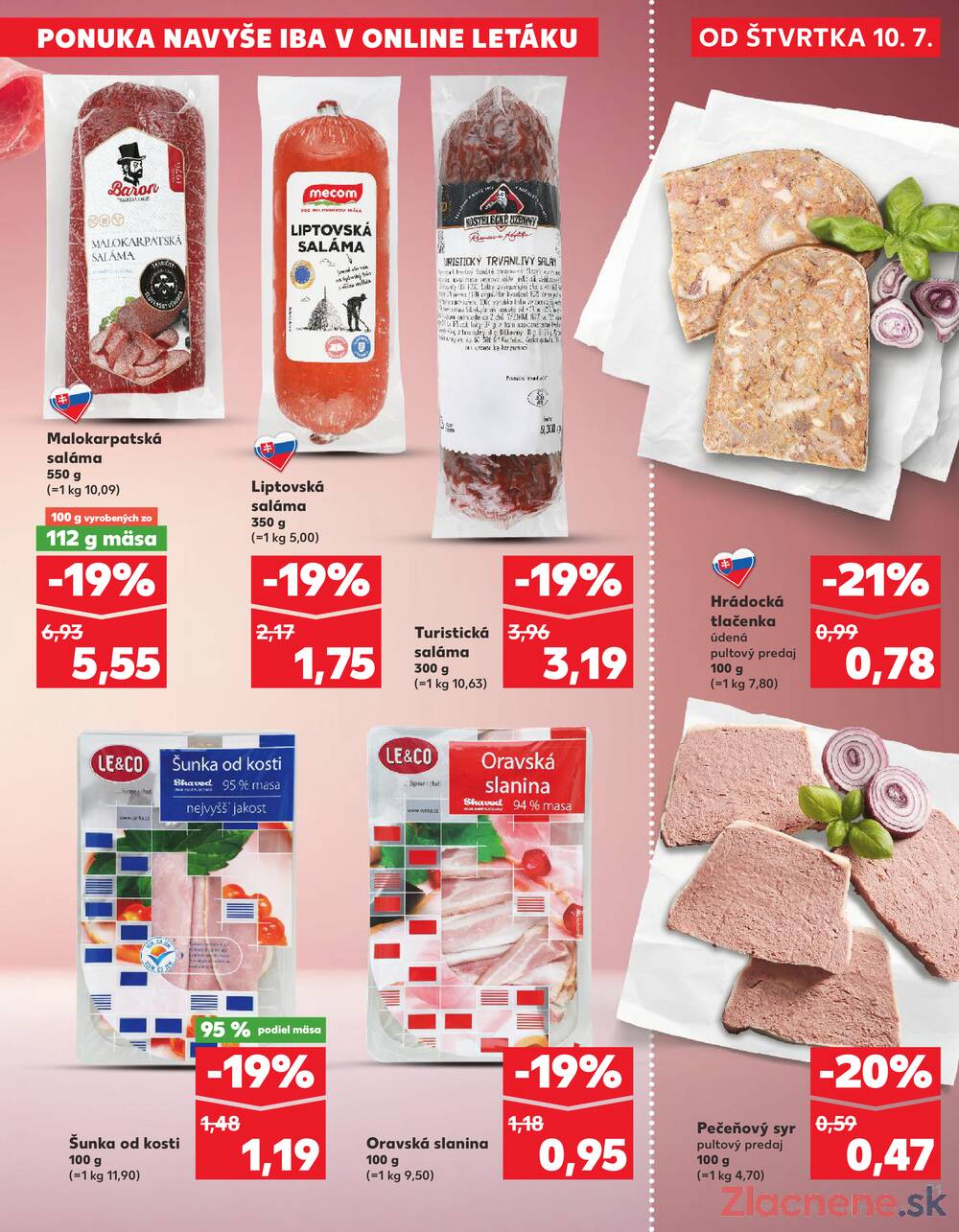 Leták Kaufland - Kaufland 10.7. - 16.7. - Kaufland Púchov - strana 21