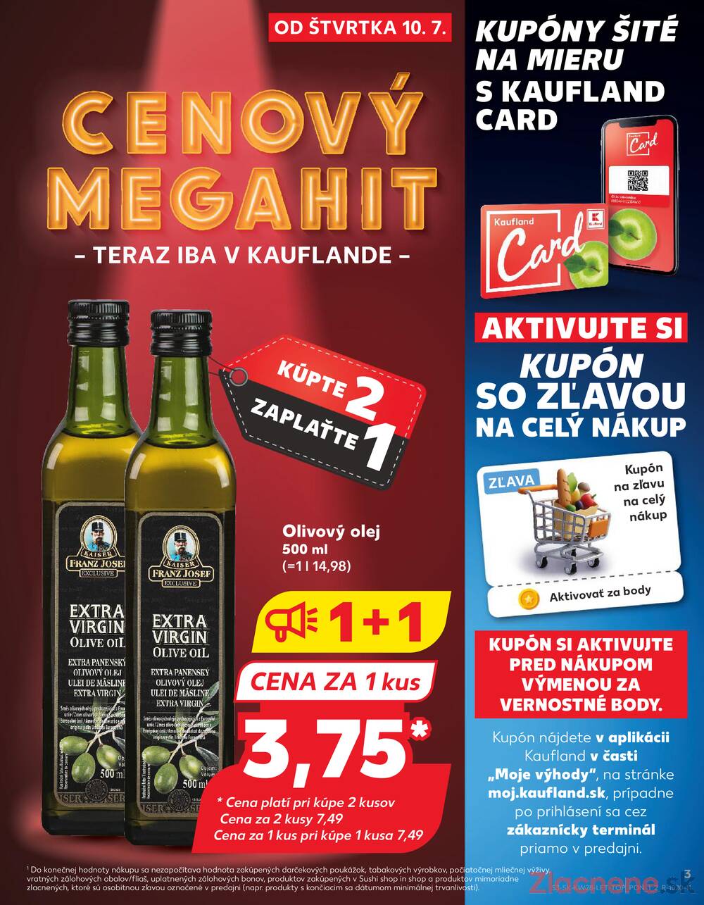 Leták Kaufland - Kaufland 10.7. - 16.7. - Kaufland Michalovce (Humenská cesta) - strana 3