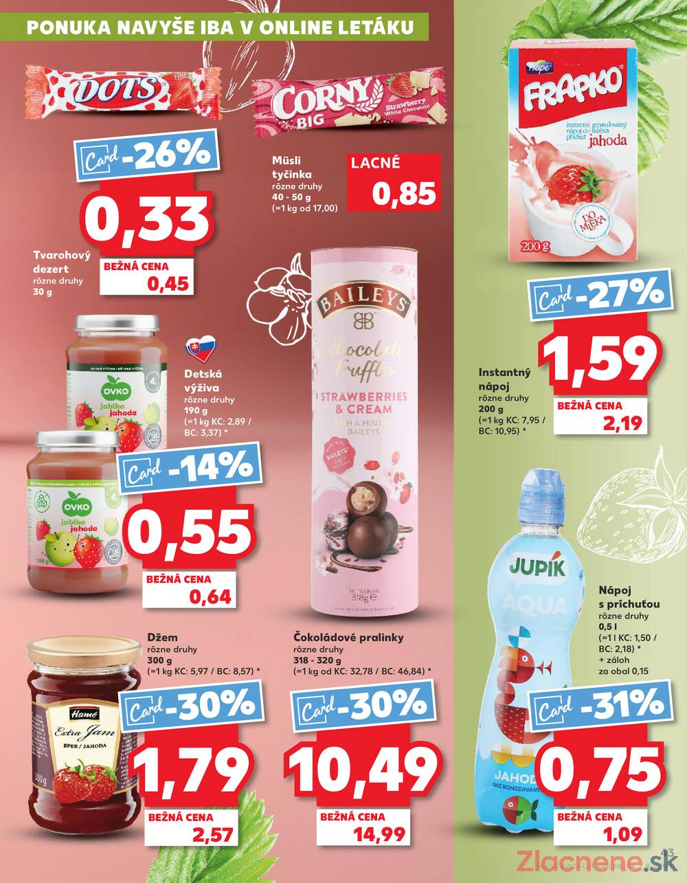 Leták Kaufland - Kaufland 10.7. - 16.7. - Kaufland Michalovce (Humenská cesta) - strana 43