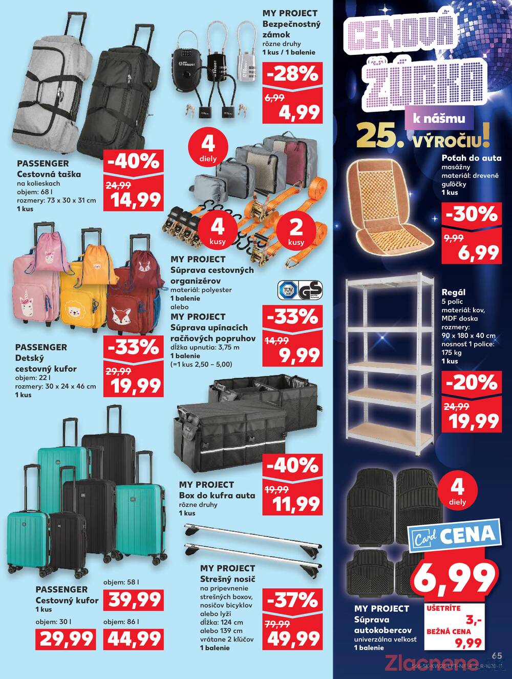 Leták Kaufland - Kaufland 10.7. - 16.7. - Kaufland Michalovce (Humenská cesta) - strana 65