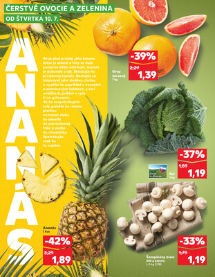 Kaufland 10.7. - 16.7. - Kaufland Hlohovec