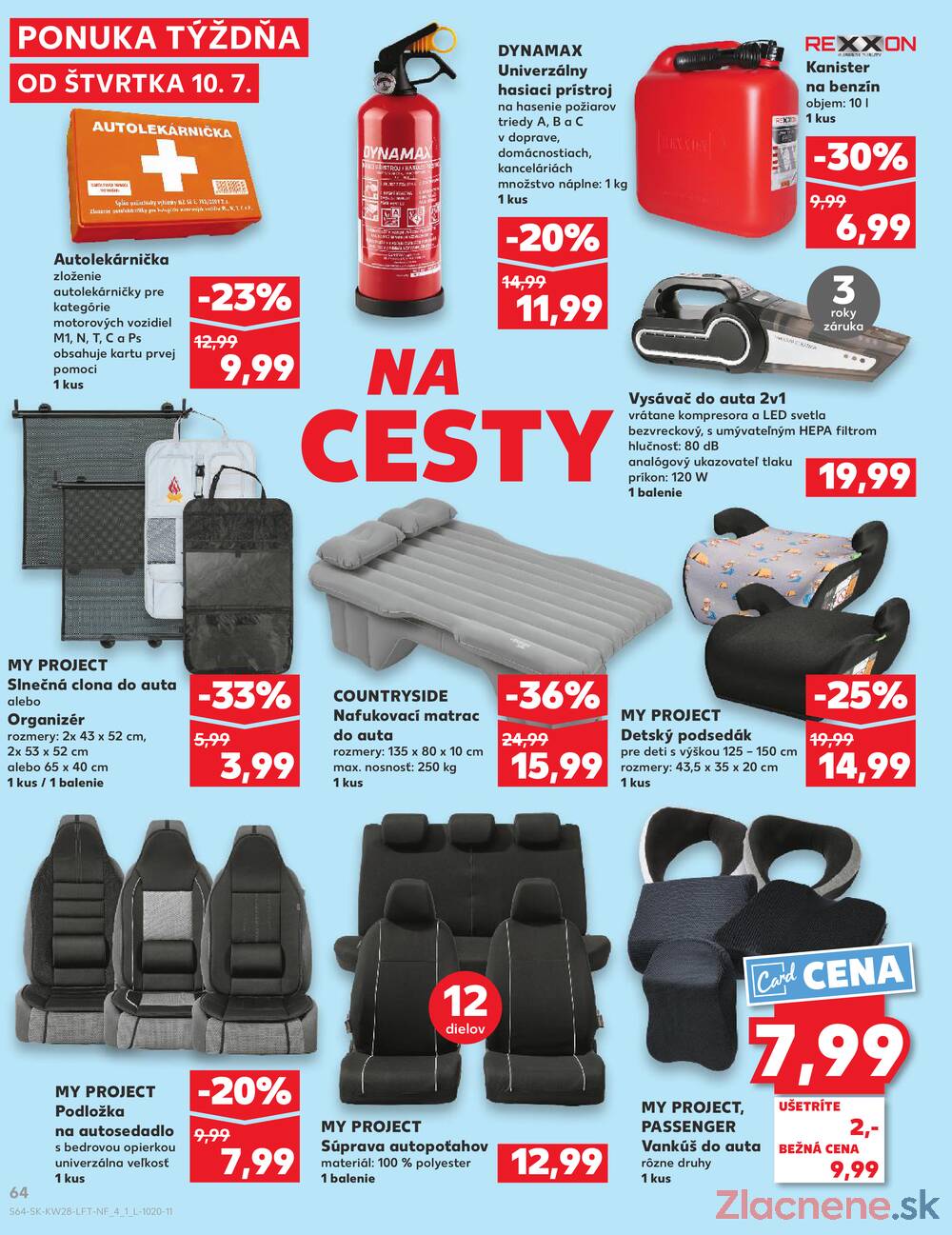 Leták Kaufland - Kaufland 10.7. - 16.7. - Bratislava-Patrónka - strana 64