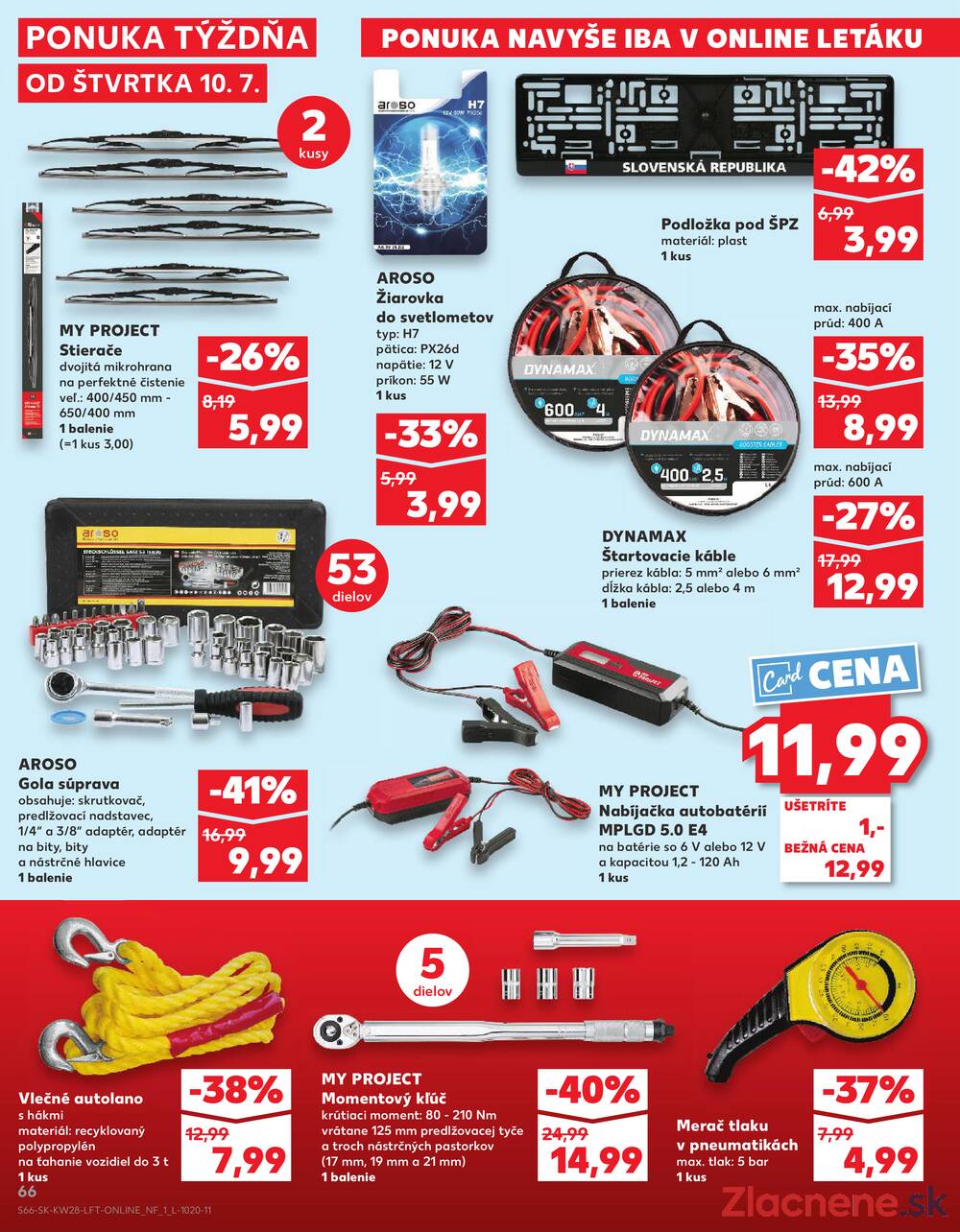 Leták Kaufland - Kaufland 10.7. - 16.7. - Kaufland Prešov - Sídlisko 3 - strana 66