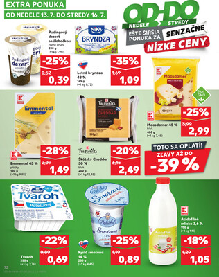 Kaufland 10.7. - 16.7. - Kaufland Prešov - Sídlisko 3