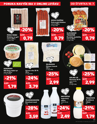 Kaufland 10.7. - 16.7. - Kaufland Žilina