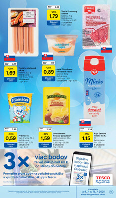 Leták Tesco
		  platný do 15.7.2025 - strana 15