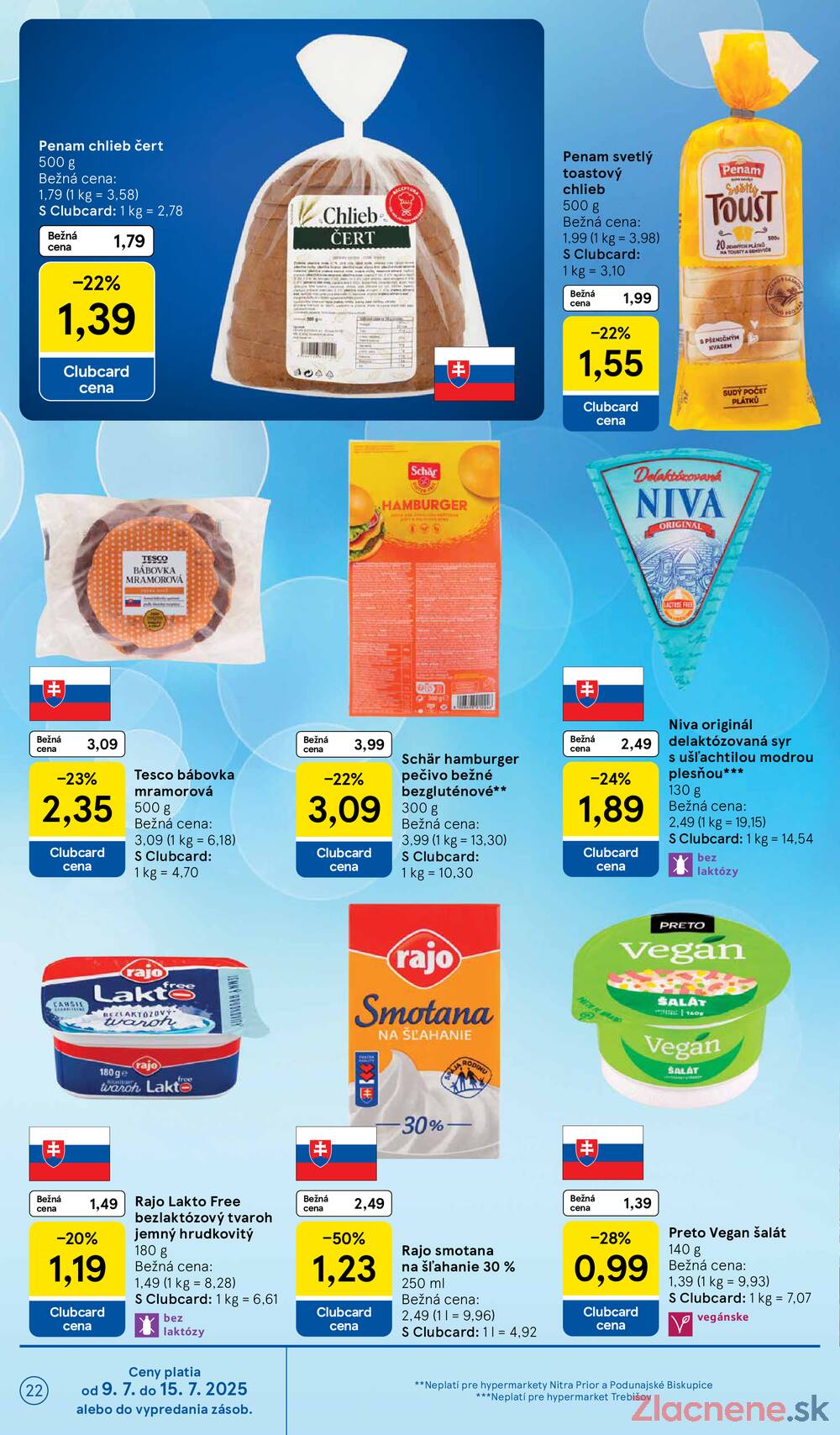 Leták Tesco - Tesco malé hypermarkety od 9.7. do 15.7.2025 - strana 22 Leták Tesco - Tesco malé hypermarkety od 9.7. do 15.7.2025 - strana 22