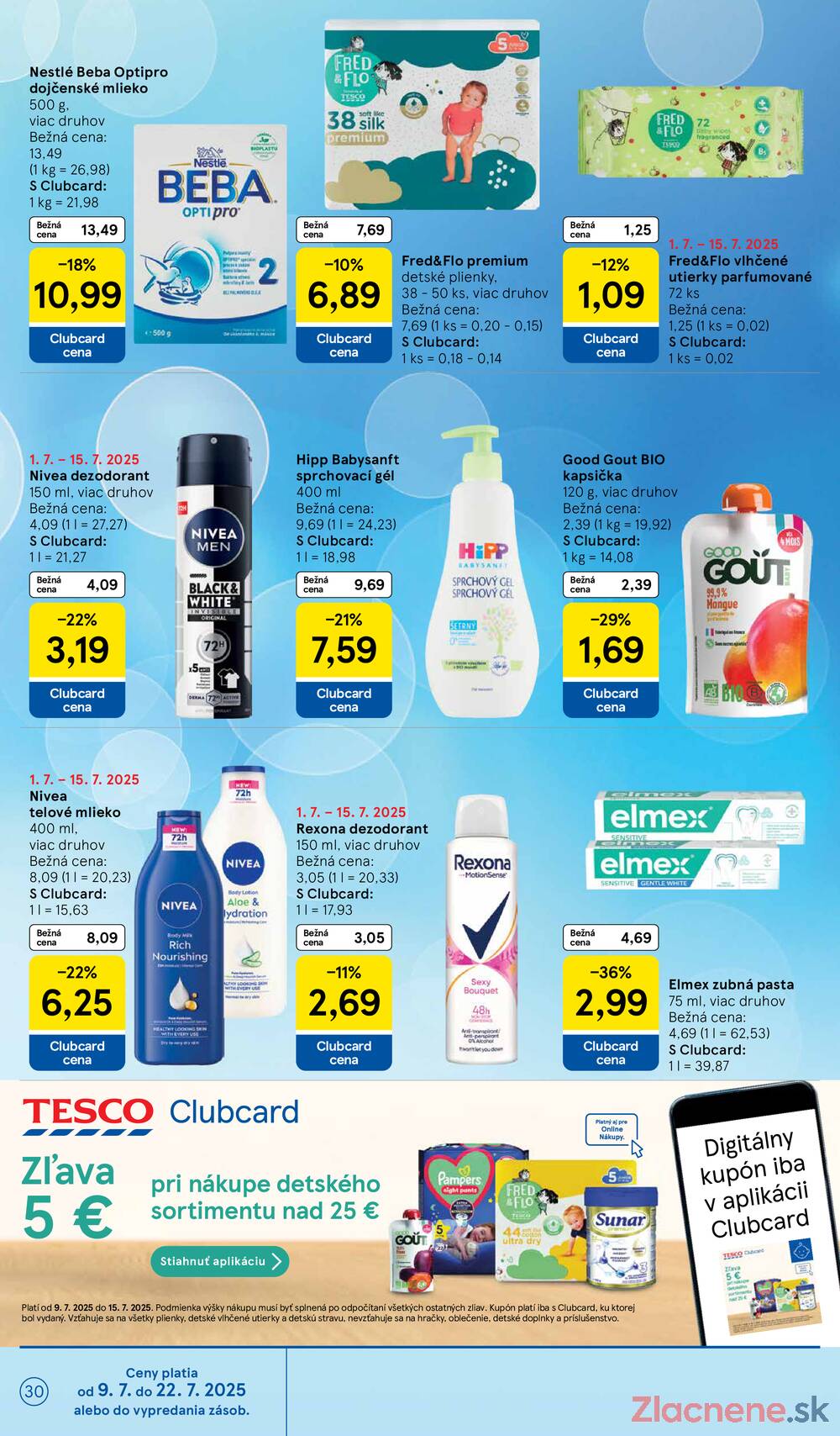 Leták Tesco - Tesco malé hypermarkety od 9.7. do 15.7.2025 - strana 30 Leták Tesco - Tesco malé hypermarkety od 9.7. do 15.7.2025 - strana 30