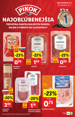 Leták Lidl
		  platný do 20.7.2025 - strana 66
