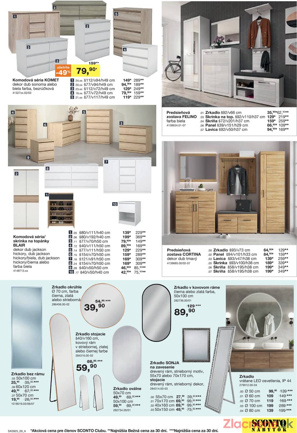 Leták SCONTO nábytok - Sconto nábytok od 16.7. do 5.8.2025 - strana 9