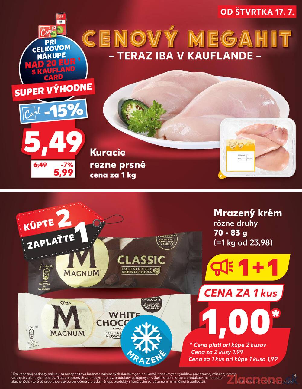 Leták Kaufland - Kaufland 17.7. - 23.7. - Kaufland Humenné - strana 3