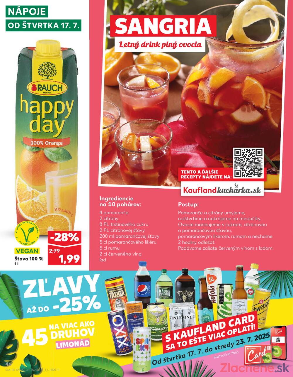 Leták Kaufland - Kaufland 17.7. - 23.7. - Kaufland Lučenec - strana 46