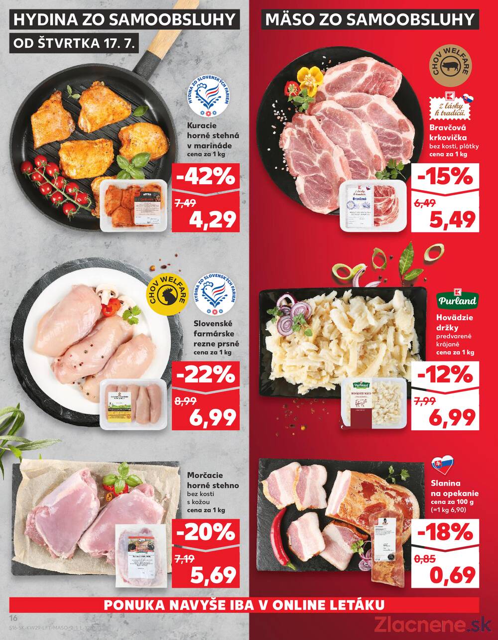 Leták Kaufland - Kaufland 17.7. - 23.7. - Kaufland Svidník - strana 16
