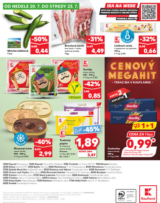 Kaufland 17.7. - 23.7. - Kaufland Svidník