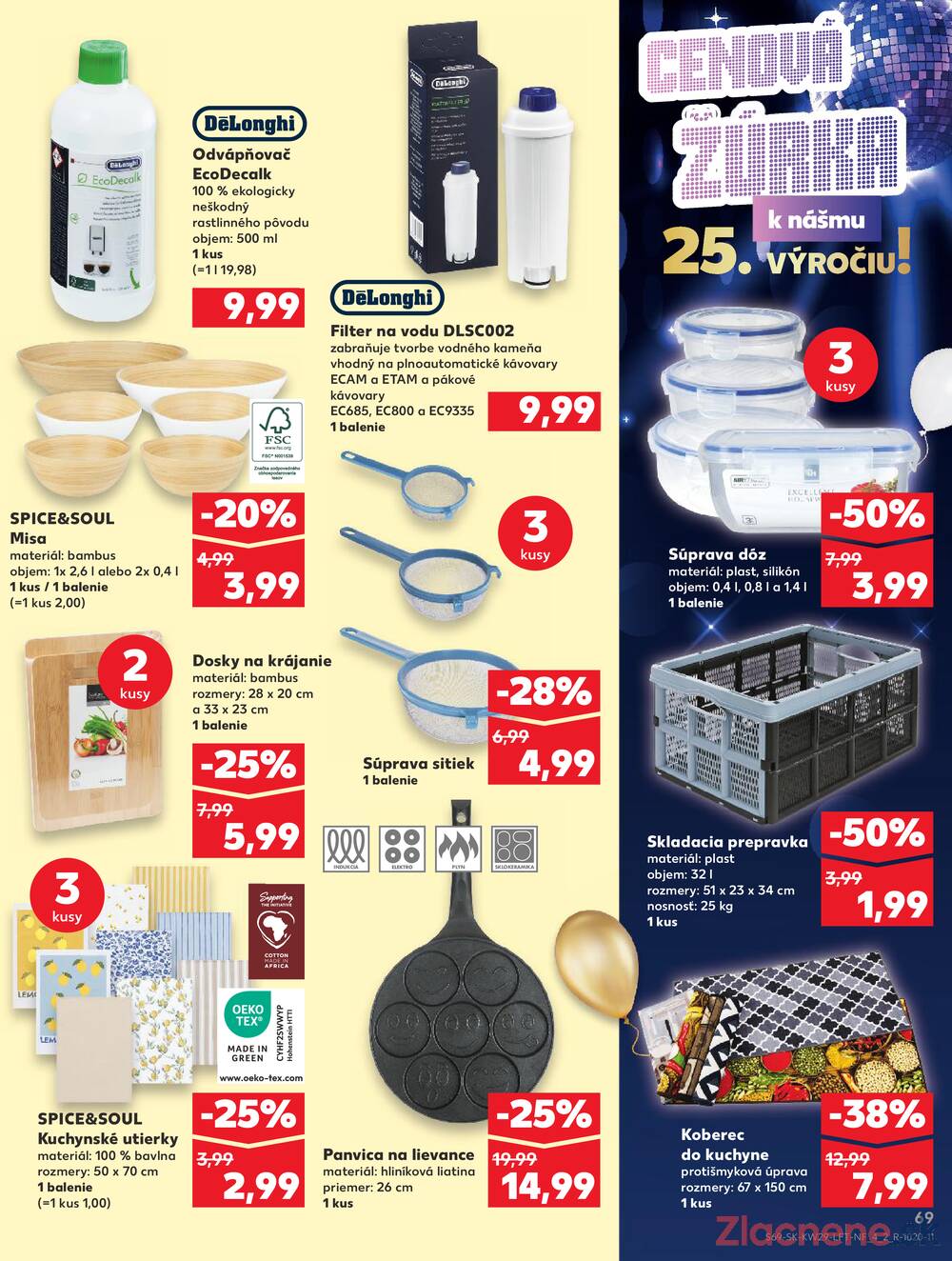Leták Kaufland - Kaufland 17.7. - 23.7. - Kaufland Michalovce (Humenská cesta) - strana 69