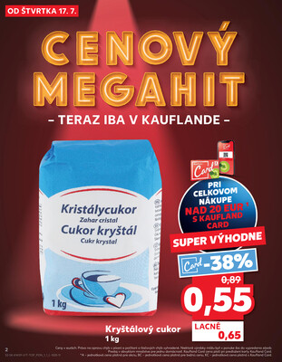 Kaufland 17.7. - 23.7. - Kaufland Handlová - Okružná ul.