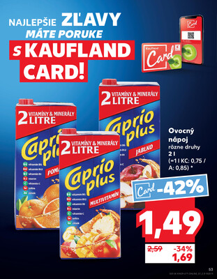Kaufland 17.7. - 23.7. - Kaufland Handlová - Okružná ul.
