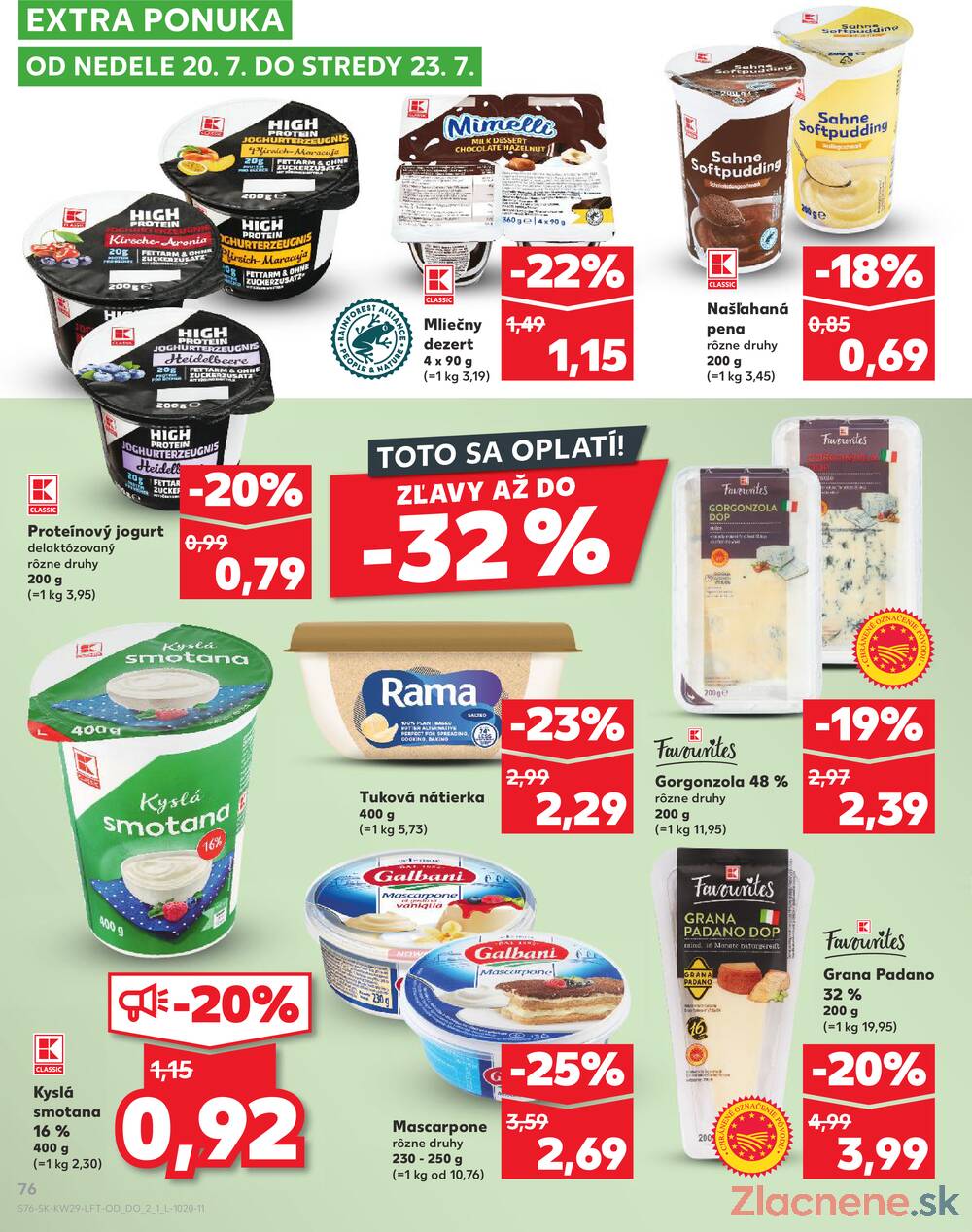 Leták Kaufland - Kaufland 17.7. - 23.7. - Kaufland Piešťany - strana 76