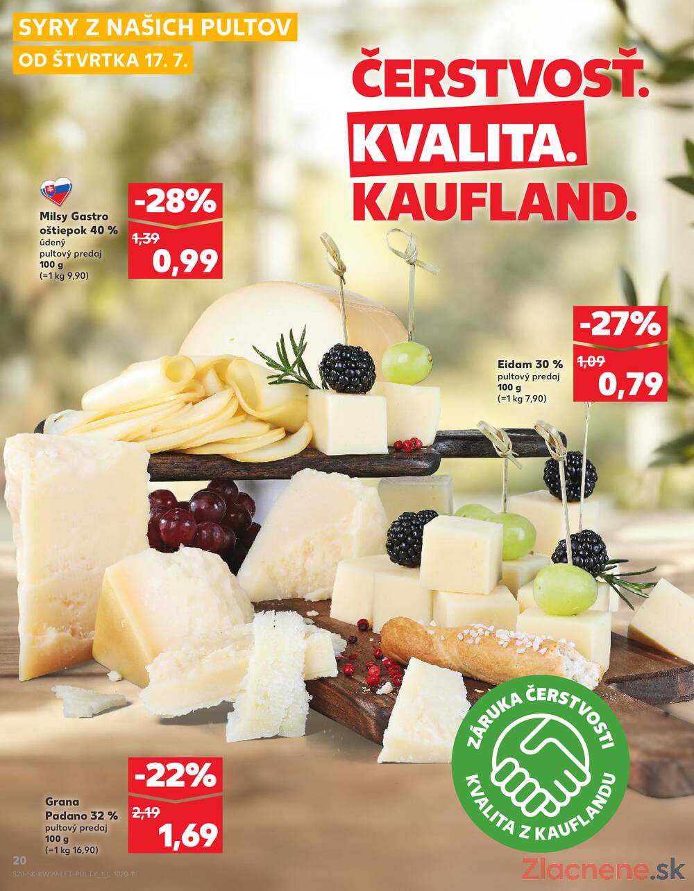 Leták Kaufland - Kaufland 17.7. - 23.7. - Kaufland Nové Mesto nad Váhom - strana 20