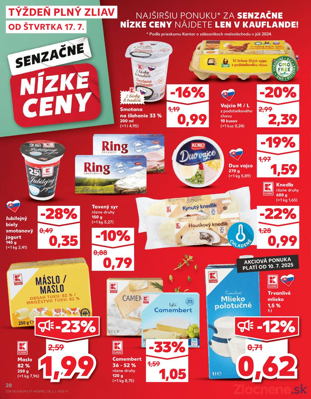 Leták Kaufland - Kaufland 17.7. - 23.7. - Kaufland Nové Mesto nad Váhom - strana 28