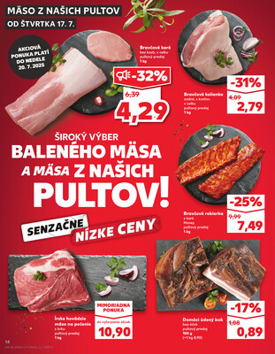 Kaufland 17.7. - 23.7. - Kaufland Partizánske